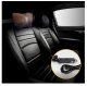 4FIZJO SHIATSU ULTRA+ Heated Neck Massage Cushion Pillow Body Massager, Brown
