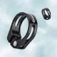Rockbros 41210091001 velosipēda sēdekļa stutes apskava 31.8 mm, melna