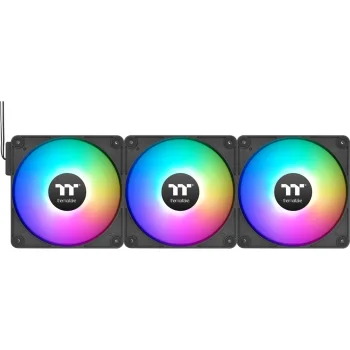 Thermaltake CT120 EX Reverse ARGB Sync Datora Ventilatori 120mm 3-Pack Melni
