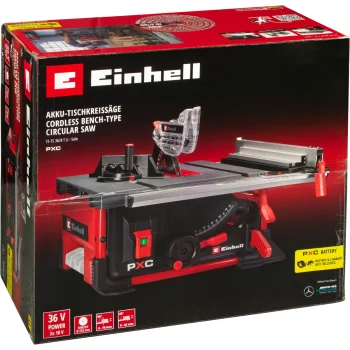 Аккумуляторная настольная пила Einhell TE-TS 36/8 T Li, 2x18V, 210 мм