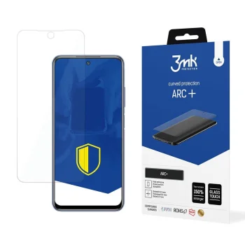 Xiaomi Redmi 10 Защитная Пленка на Экран | 3MK ARC+ Protective Film Rounded Fullscreen Protector