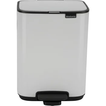 Мусорное ведро с педалью Brabantia Bo 4 л, белое