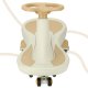 Kids Gravity Car with Glowing LED Wheels and Music, Beige