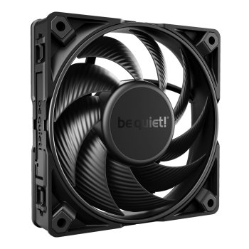 be quiet! SILENT WINGS PRO 4 120mm PWM ventilators, melns