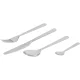 Alessi Amici galda piederumu komplekts, 24 daļas, sudraba krāsā