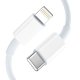 Tech-Protect C35W 2x USB-C PD 35W Wall Charger with USB-C / Lightning Cable - White