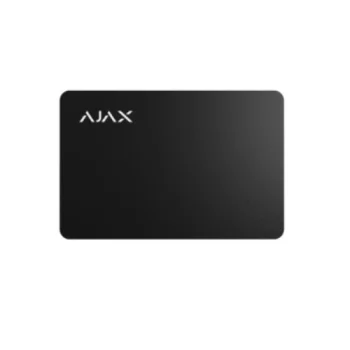 Ajax šifrēta bezkontakta karte KeyPad Plus tastatūrai, melna