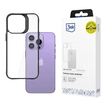 3mk Satin Armor Case+ for iPhone 14 Pro Max, Black