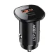 Acefast B1 38W USB-C / USB Automašīnas lādētājs, Melns