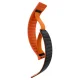 Ремешок Spigen Athlex Air M для Apple Watch 44/45/46/49 мм, черно-оранжевый