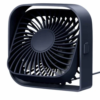 Mini USB Desk Fan, Blue