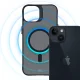 3mk iPhone 13 / 14 vāciņš Smoke MagCase ar MagSafe, puscaurspīdīgs