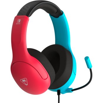 Игровые наушники Turtle Beach Airlite Fit для Nintendo Switch Neon Blue/Red