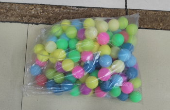 Galda tenisa bumbiņas 150 gabalu komplekts spēlēm un izklaidei, jauktas krāsas