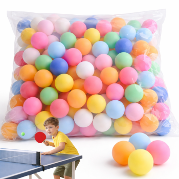 Table Tennis Balls 150 Pieces Set for Ping Pong and Games, mixed colors
