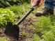 DIVODV Hand Garden Hoe, 30 cm, Metal/Plastic, Black/Green