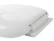 Universal Soft-Close Toilet Seat, White