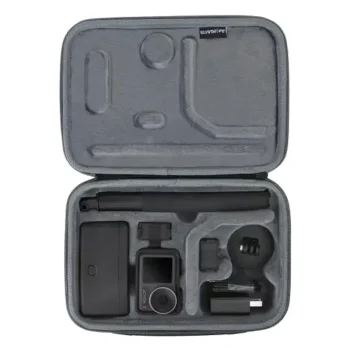 Sunnylife Carrying Case for DJI Osmo Action 5 PRO / 4 / 3 Adventure Combo, Gray