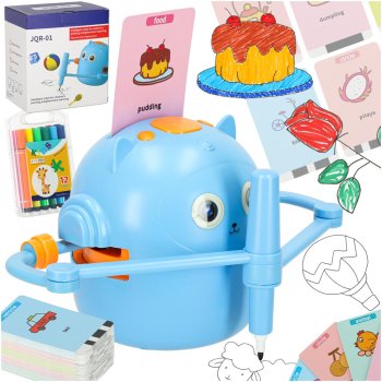 Интерактивный обучающий робот для рисования и письма с...