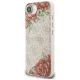 Guess 4G Flowers Print MagSafe vāciņš iPhone 16e, rozā