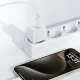 Сетевое зарядное устройство Acefast A73 Mini PD 20W GaN + кабель USB-C, белое