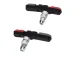 V-brake Threaded Bicycle Brake Pads for MTB / Trekking