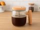 Self Stirring Mug Electric Glass Coffee Cup for Tea and Drinks, Rechargeable 400ml