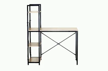 Письменный стол Modern Loft с 3 полками Двусторонний Modern Oak