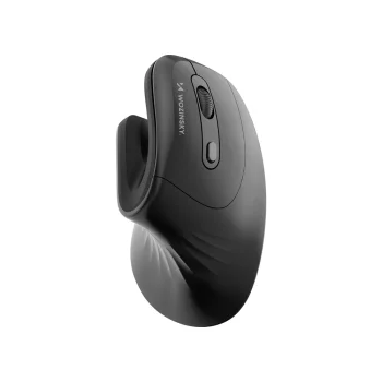 Wozinsky WWM-1076 bezvadu vertikālā ergonomiskā pele 3600 DPI, melna