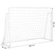 Futbola vārti ar tīklu 180x122 cm MultiGarden, balti