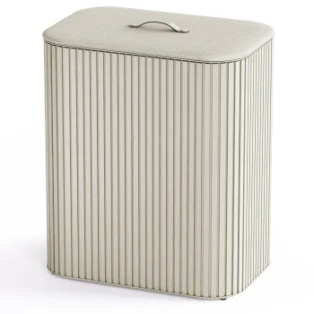 Корзина для белья Joseph Joseph Tota Trio Luxe, 90 л, экрю