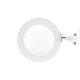 Glow 308 LED lampa-lupa ar stiprinājumu pie galda, balta