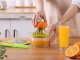 Manual Citrus Juicer, 400ml, Green