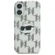 Apple iPhone 16 6.1\'\' Karl Lagerfeld IML Choupette Head Electroplated Cover Case, Clear | Telefona Vāciņš Maciņš...
