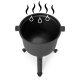 Multigarden VK8L BLACK Cast Iron Campfire Pot, 8L, Black