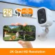 Беспроводная уличная камера Toucan TWC400S-ML, белая