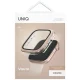 Uniq Voute aizsargstikls un vāciņš Apple Watch 10/11 46mm, Rose Gold