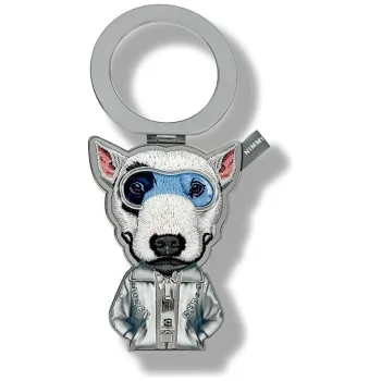 Nimmy Cool&Cute 2.0 Dog magnētiskais piekariņš un statīvs, pelēks