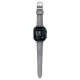 AmazingThing Class Band ādas siksniņa Apple Watch 45 / 46 / 49 mm, pelēka