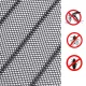 Durvju Moskītu Odu Kukaiņu Tīkls Pretinsektu Siets - 80/90/100 x 210/220, Melns | Mosquito Door Mesh Net Anti-Insect...