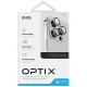 Uniq Optix Aluminum Camera Lens Protector for iPhone 14 Pro / 14 Pro Max camera lens with applicator - silver