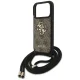 Guess 4G Big Logo Cord Stap Crossbody Phone Case Cover iPhone 17 Pro - Brown