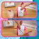 Bakalu Nicekids Hand Crank Pencil Sharpener Unicorn, Pink
