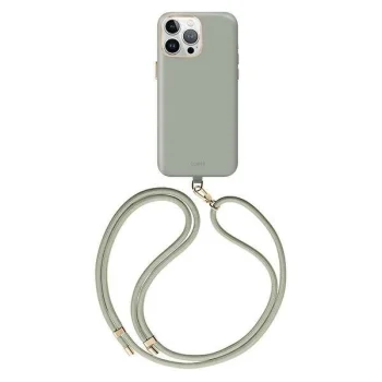 Uniq Case Coehl Creme iPhone 15 Pro Max 6.7" Magnetic Charging Sage/soft Sage