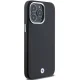 BMW iPhone 15 Pro Max Case Signature Wrapped Metal MagSafe, Black