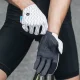 Velosipēda cimdi Rockbros 1611001104 pavasarim un vasarai, L izmērs, melni/balti