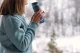Thermal Mug MOUNTAIN GOAT TRAVEL 450 ml, Black