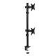 Maclean MC-966 galda stiprinājums 2 monitoriem, 13-27\", 9kg, VESA 100x100