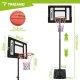 Pārvietojams regulējams basketbola grozs ar statīvu 259cm Trizand