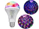 Rotējoša LED RGB spuldze E27, diskotēkas bumba